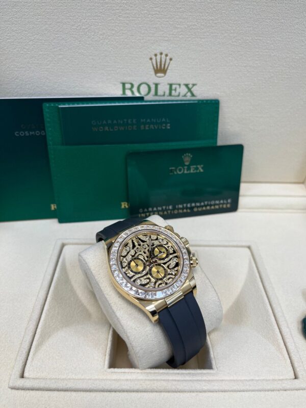 Rolex Daytona "Eye Of The Tiger" Black Oysterflex Strap 116588TBR - Image 8