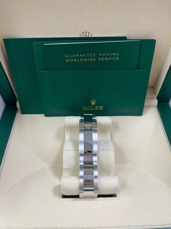 Rolex Daytona Platinum Daytona Ice Blue Baguette Dial 126506 - Image 9
