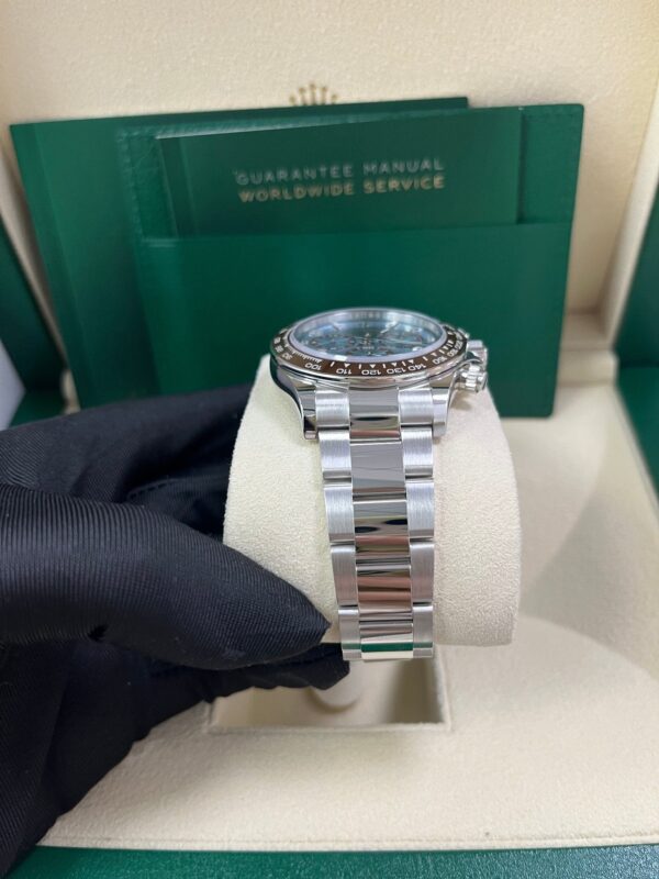 Rolex Daytona Platinum Daytona Ice Blue Baguette Dial 126506 - Image 2