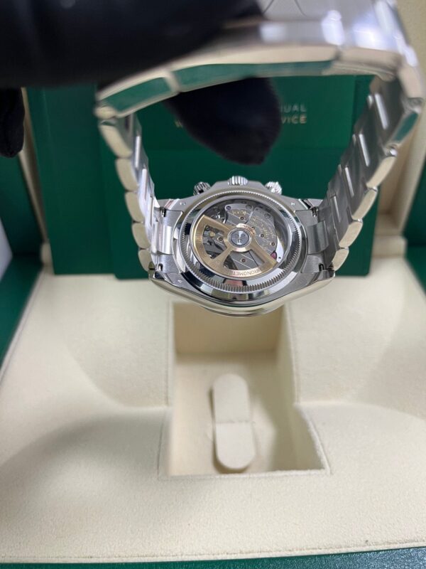 Rolex Daytona Platinum Daytona Ice Blue Baguette Dial 126506 - Image 5