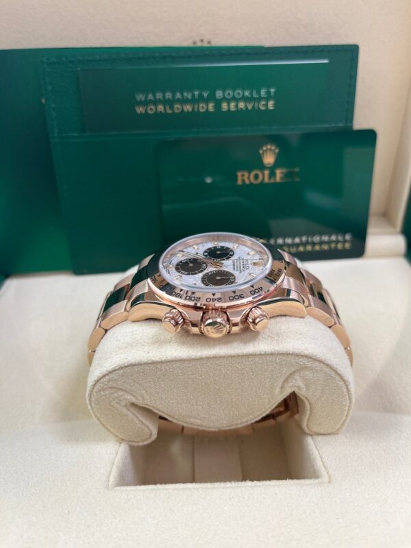 Rolex Daytona Rose Gold Cosmograph Daytona 40 Watch - Meteorite and Black Dial-Oyster Bracelet 116505 - Image 8