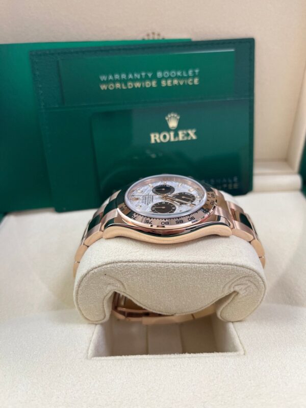 Rolex Daytona Rose Gold Cosmograph Daytona 40 Watch - Meteorite and Black Dial-Oyster Bracelet 116505 - Image 9