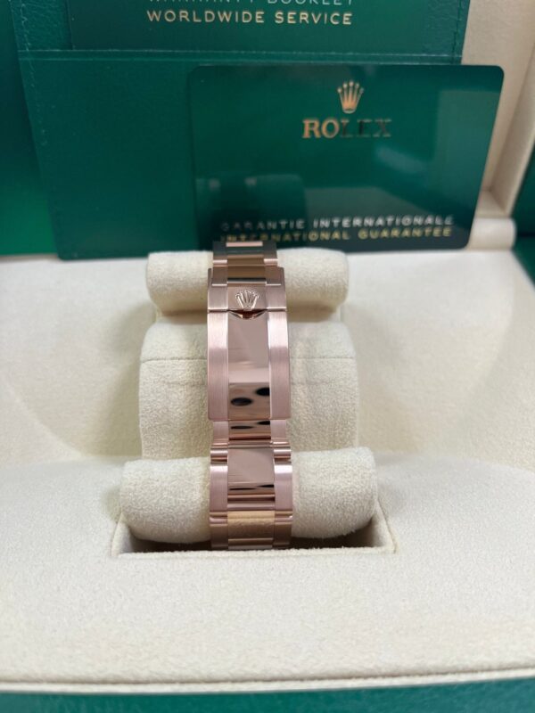Rolex Daytona Rose Gold Cosmograph Daytona 40 Watch - Meteorite and Black Dial-Oyster Bracelet 116505 - Image 11