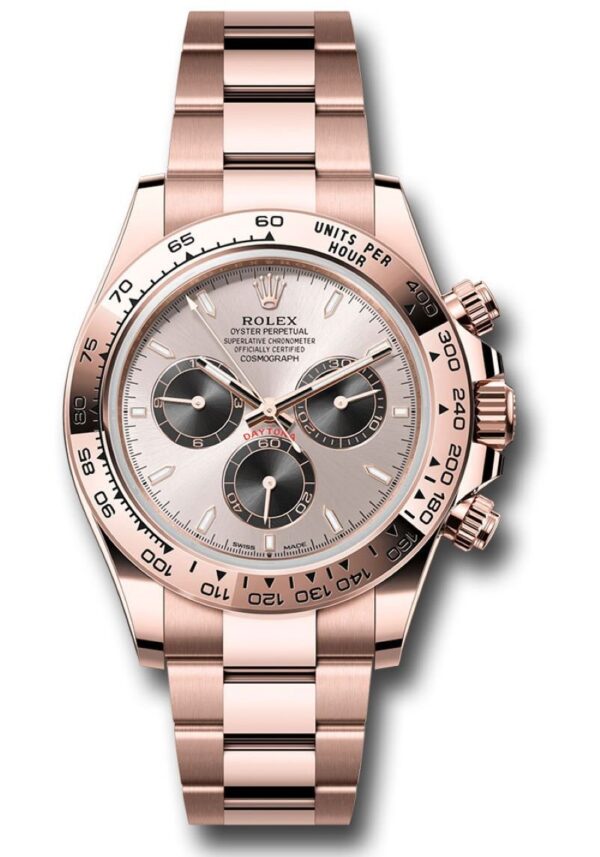 Rolex Daytona Sundust And Black Index Dial Oyster Bracelet 126505