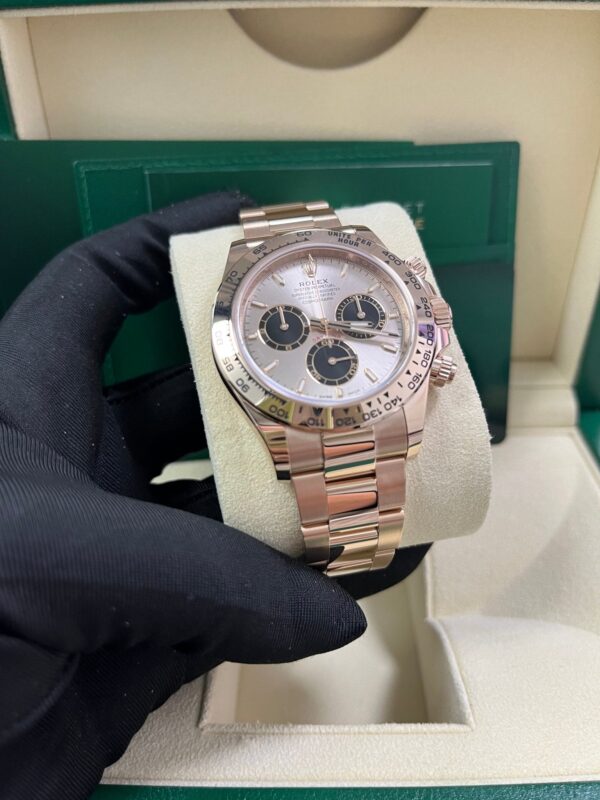 Rolex Daytona Sundust And Black Index Dial Oyster Bracelet 126505 - Image 9