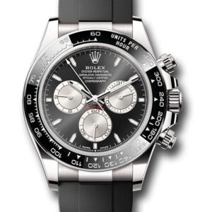 Rolex Daytona White Gold Cosmograph Daytona Black Bezel - Black And Steel Index Dial 126519LN