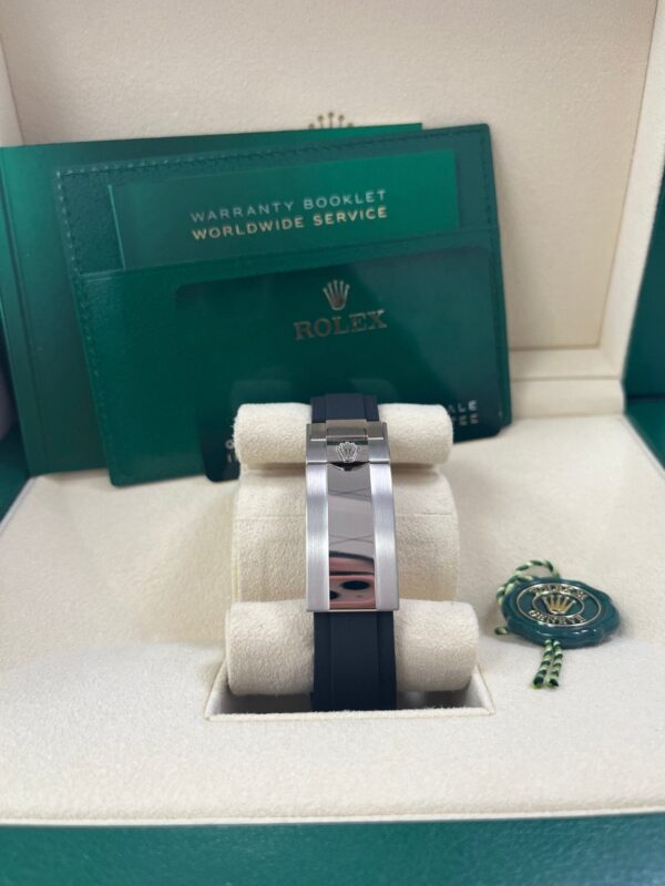 Rolex Daytona White Gold Cosmograph Daytona Black Bezel - Black And Steel Index Dial 126519LN - Image 6