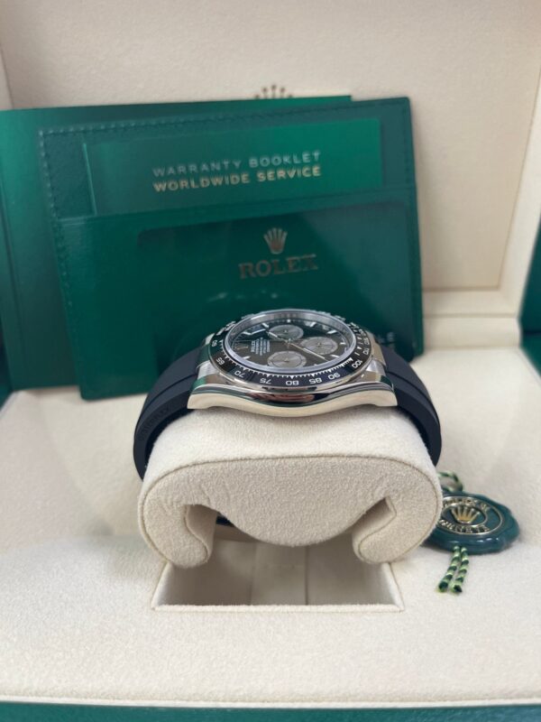 Rolex Daytona White Gold Cosmograph Daytona Black Bezel - Black And Steel Index Dial 126519LN - Image 4