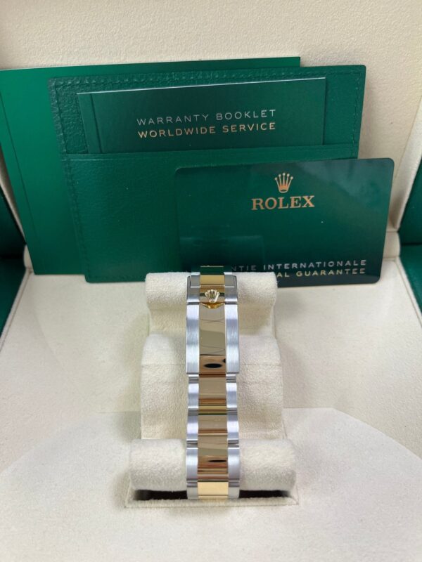 Rolex Daytona Yellow Gold and Steel Daytona Black Index Dial - Oyster Bracelet 126503 - Image 13