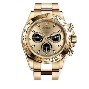 Rolex Daytona Yellow Gold Cosmograph Daytona 40 Watch - Champagne And Index Dial 116508