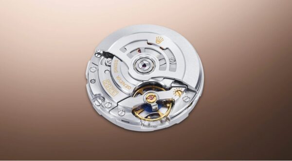 Rolex Everose Gold Day-Date 40 Watch - Everose Gold Bezel - Chocolate Baguette Diamond Dial - President Bracelet (REF#228345RBR) - Image 9