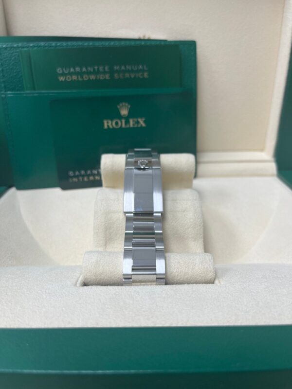 Rolex GMT-Master II 40 Watch - Black and Blue Batman Bezel - Black Dial - Oyster Bracelet (Ref# 126710BLNR) - Image 6