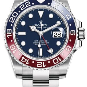 Rolex GMT-Master II - 40mm White Gold "Pepsi" - Blue Dial - Oyster Bracelet (Ref#126719BLRO)