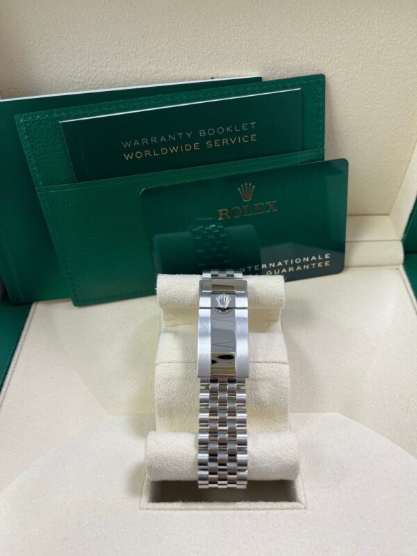 Rolex GMT-Master II Black Grey Bezel Jubilee Bracelet 126710GRNR - Image 5