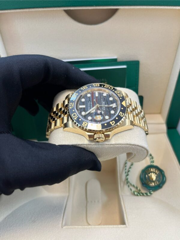Rolex GMT-Master II
New 2025 Release GMT-Master II 126718GRNR Yellow Gold Tiger Iron Dial Jubilee - Image 7