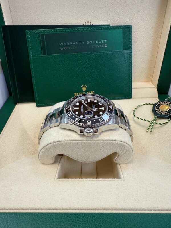 Rolex GMT-Master II Stainless Steel 40mm Ceramic Bezel 116710LN - Image 15