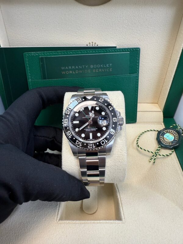 Rolex GMT-Master II Stainless Steel 40mm Ceramic Bezel 116710LN - Image 4