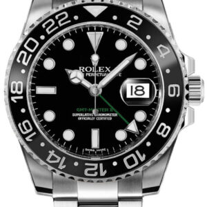 Rolex GMT-Master II Stainless Steel 40mm Ceramic Bezel 116710LN