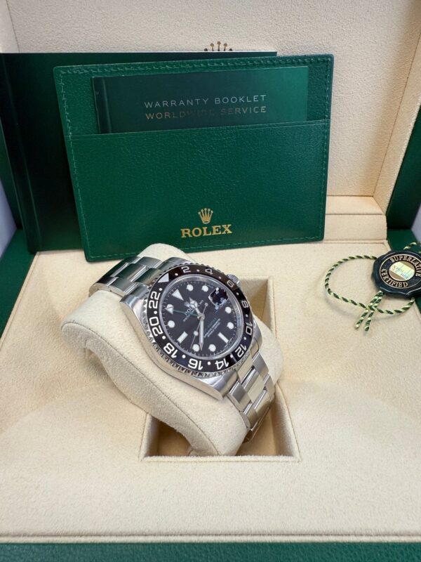 Rolex GMT-Master II Stainless Steel 40mm Ceramic Bezel 116710LN - Image 11