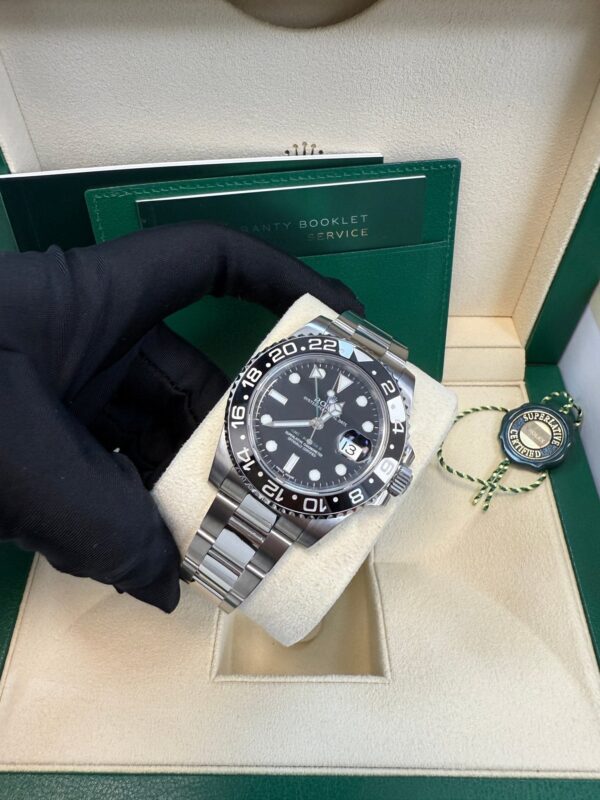 Rolex GMT-Master II Stainless Steel 40mm Ceramic Bezel 116710LN - Image 2