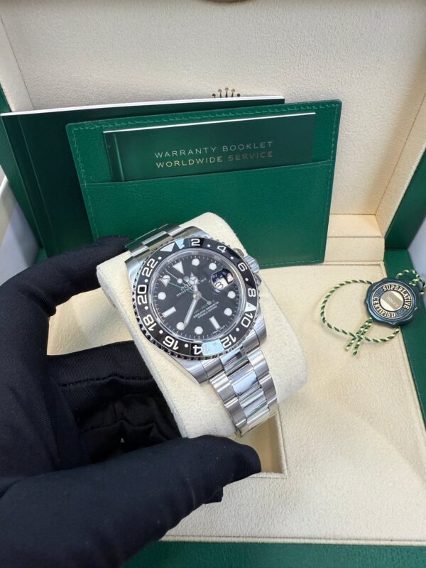 Rolex GMT-Master II Stainless Steel 40mm Ceramic Bezel 116710LN - Image 16