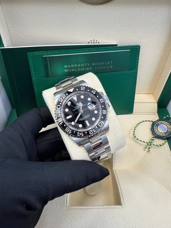 Rolex GMT-Master II Stainless Steel 40mm Ceramic Bezel 116710LN - Image 7