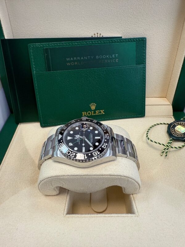 Rolex GMT-Master II Stainless Steel 40mm Ceramic Bezel 116710LN - Image 14