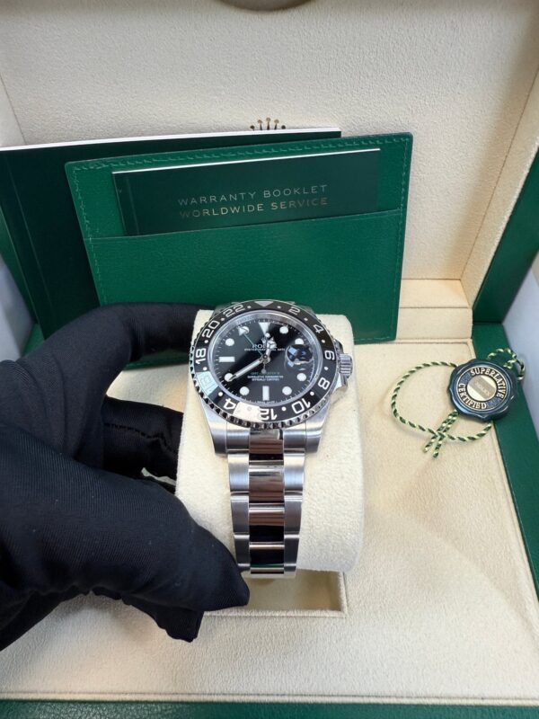 Rolex GMT-Master II Stainless Steel 40mm Ceramic Bezel 116710LN - Image 3