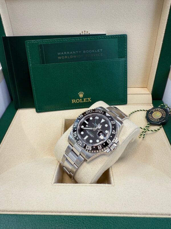 Rolex GMT-Master II Stainless Steel 40mm Ceramic Bezel 116710LN - Image 10