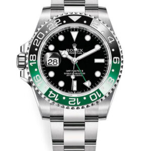 Rolex GMT-Master II With A Green And Black Bezel "SPRITE" (Reference # 126720VTNR)