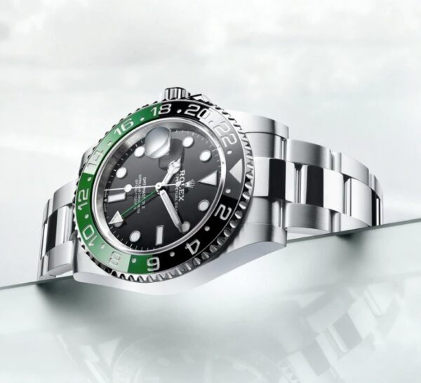 Rolex GMT-Master II With A Green And Black Bezel "SPRITE" (Reference # 126720VTNR) - Image 8