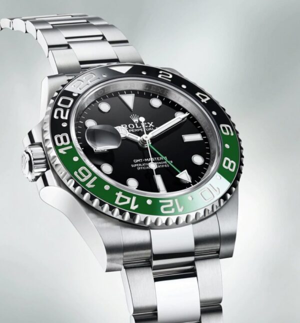 Rolex GMT-Master II With A Green And Black Bezel "SPRITE" (Reference # 126720VTNR) - Image 7