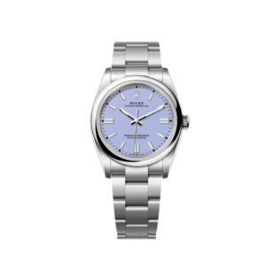 Rolex New Release 2025 Oyster Perpetual Stainless Steel Lavendar Dial 134300