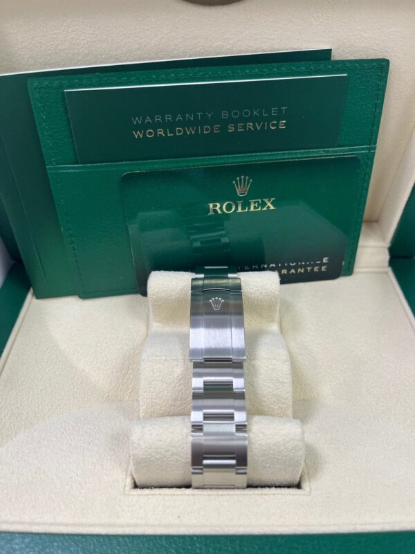 Rolex Oyster Perpetual 36 Watch - Domed Bezel - Candy Pink Index Dial - Oyster Bracelet (Ref# 12600) - Image 7