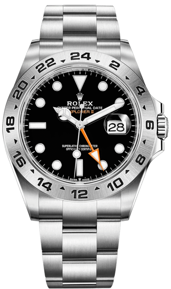 Rolex Oyster Perpetual Explorer II Oystersteel Black Dial Oyster Bracelet (Ref# 226570)