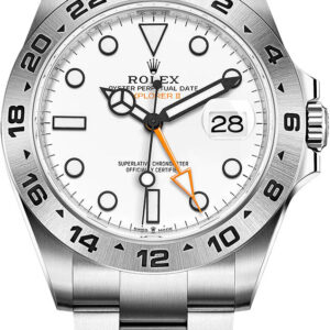 Rolex Oyster Perpetual Explorer II Oystersteel White Dial Oyster Bracelet (Ref# 226570)