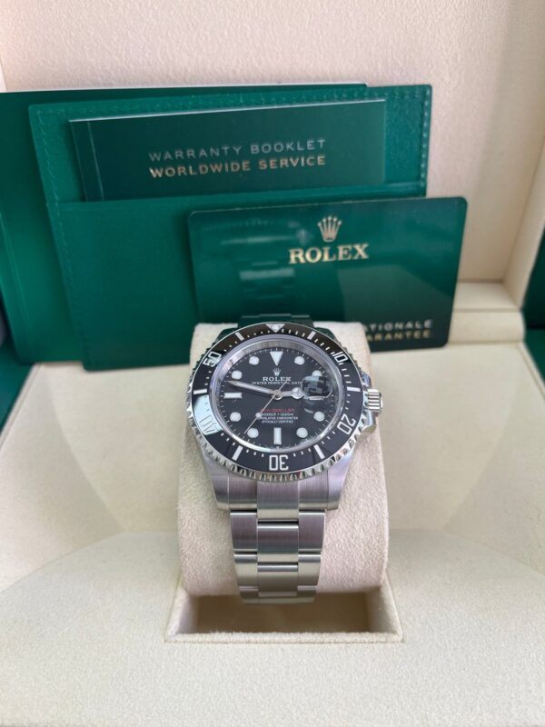 Rolex Sea-Dweller 43 Stainless Steel/ Black Dial/ Ceramic RED 50th Anniversary (Ref# 126600) - Image 12