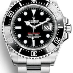 Rolex Sea-Dweller 43 Stainless Steel/ Black Dial/ Ceramic RED 50th Anniversary (Ref# 126600)
