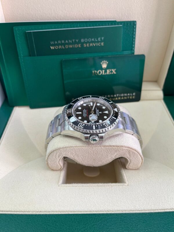 Rolex Sea-Dweller 43 Stainless Steel/ Black Dial/ Ceramic RED 50th Anniversary (Ref# 126600) - Image 11