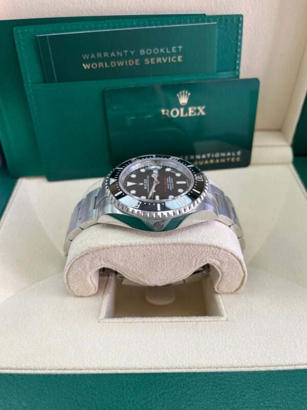 Rolex Sea-Dweller 43 Stainless Steel/ Black Dial/ Ceramic RED 50th Anniversary (Ref# 126600) - Image 10