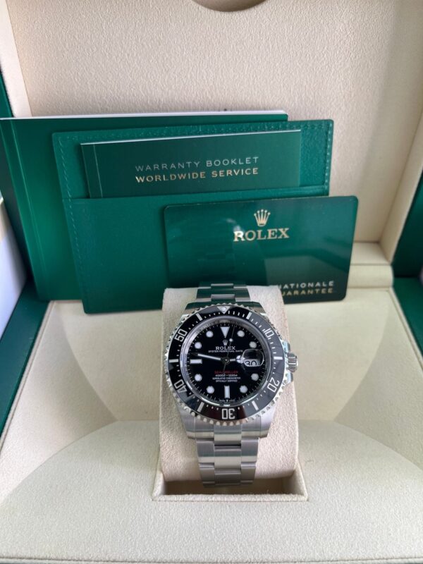 Rolex Sea-Dweller 43 Stainless Steel/ Black Dial/ Ceramic RED 50th Anniversary (Ref# 126600) - Image 7