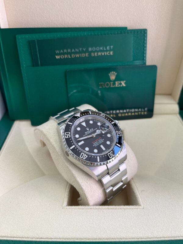 Rolex Sea-Dweller 43 Stainless Steel/ Black Dial/ Ceramic RED 50th Anniversary (Ref# 126600) - Image 8