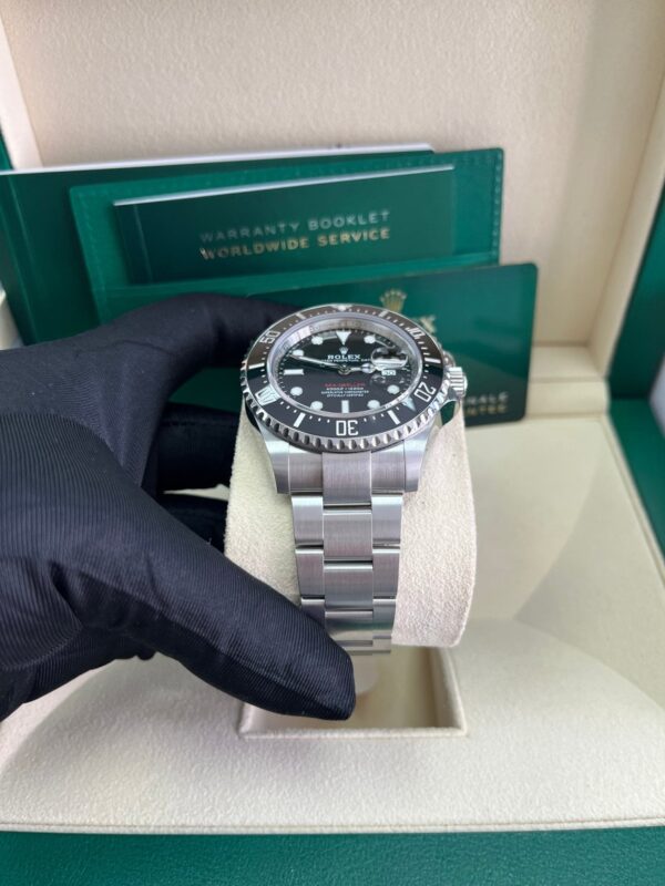 Rolex Sea-Dweller 43 Stainless Steel/ Black Dial/ Ceramic RED 50th Anniversary (Ref# 126600) - Image 4