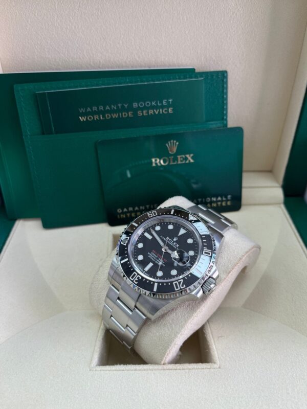 Rolex Sea-Dweller 43 Stainless Steel/ Black Dial/ Ceramic RED 50th Anniversary (Ref# 126600) - Image 9