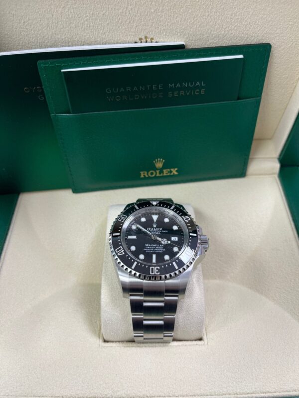 Rolex Sea-Dweller Deepsea 44 Watch - Black Dial (Ref# 126660) - Image 9