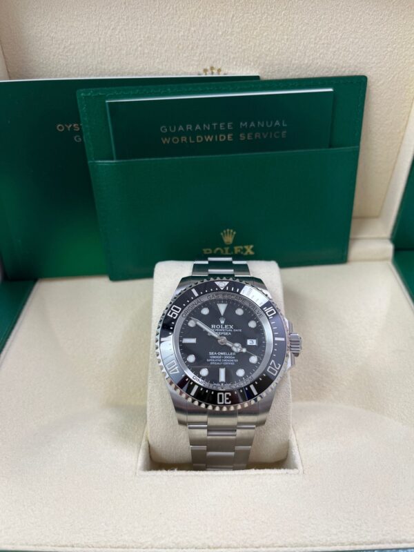 Rolex Sea-Dweller Deepsea 44 Watch - Black Dial (Ref# 126660) - Image 10