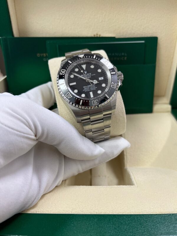 Rolex Sea-Dweller Deepsea 44 Watch - Black Dial (Ref# 126660) - Image 15