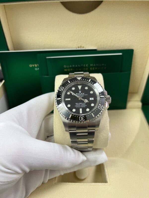 Rolex Sea-Dweller Deepsea 44 Watch - Black Dial (Ref# 126660) - Image 12