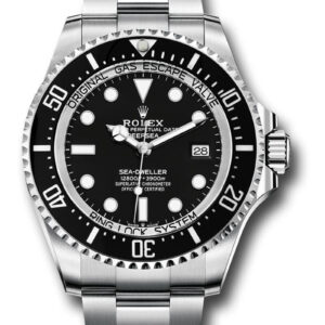 Rolex Sea-dweller Deepsea Black Dial Oyster Bracelet 136660