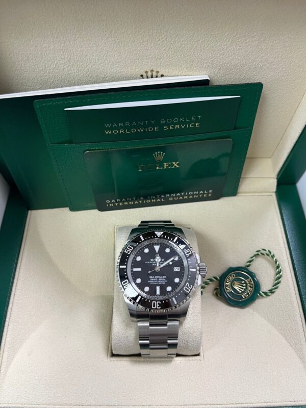 Rolex Sea-dweller Deepsea Black Dial Oyster Bracelet 136660 - Image 9